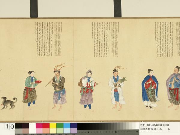 清謝遂職貢圖（二）　卷