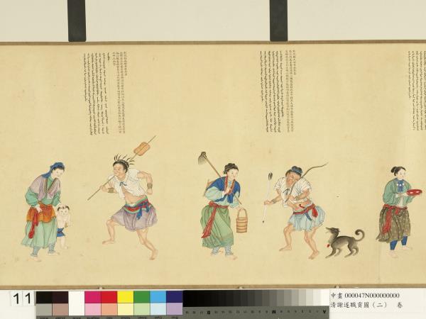 清謝遂職貢圖（二）　卷