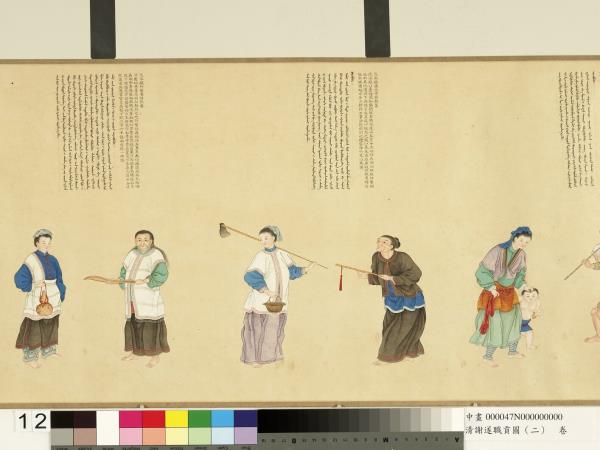 清謝遂職貢圖（二）　卷