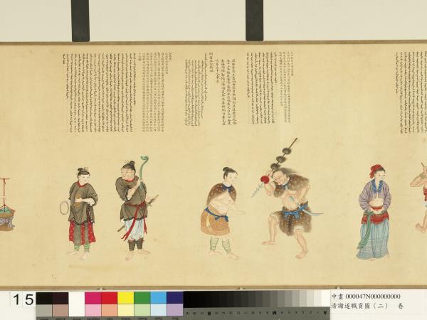 清謝遂職貢圖（二）　卷