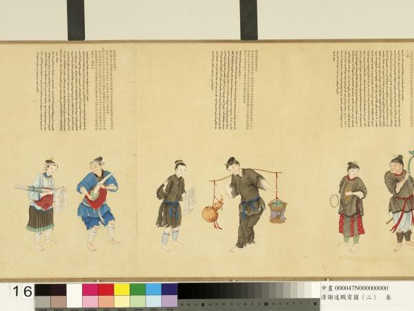 清謝遂職貢圖（二）　卷