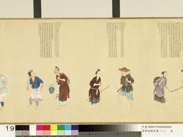 清謝遂職貢圖（二）　卷