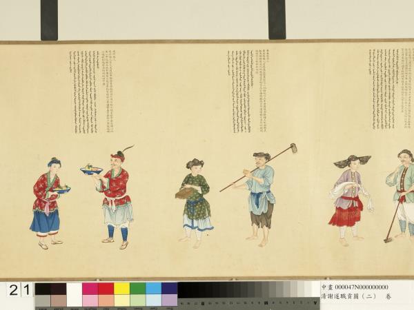 清謝遂職貢圖（二）　卷