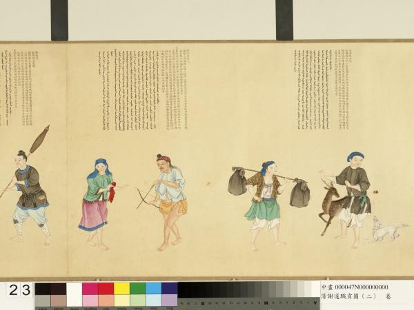 清謝遂職貢圖（二）　卷