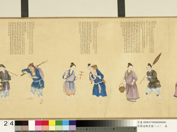 清謝遂職貢圖（二）　卷