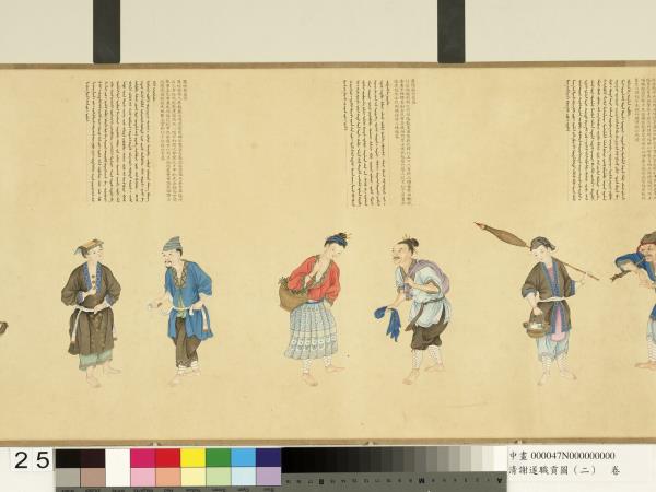 清謝遂職貢圖（二）　卷