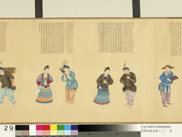 清謝遂職貢圖（二）　卷