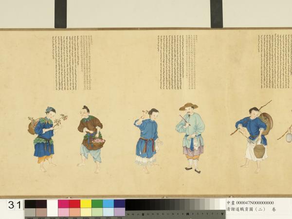 清謝遂職貢圖（二）　卷