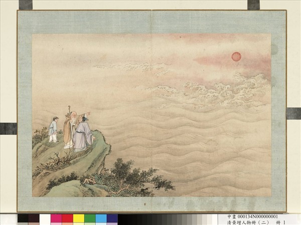 清黃增人物（二）　冊　人物故事一