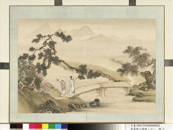 清黃增人物（三）　冊　人物故事二