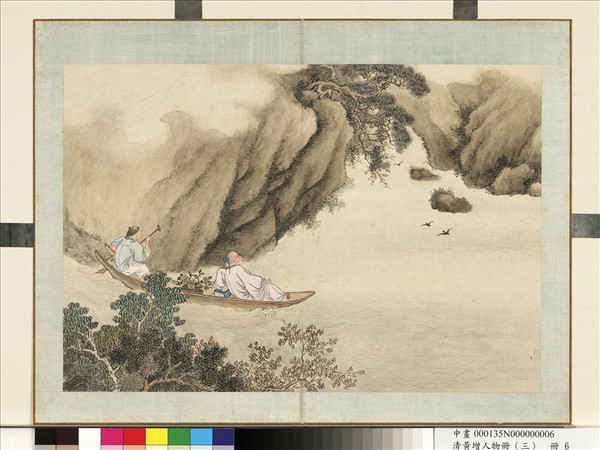 清黃增人物（三）　冊　人物故事六