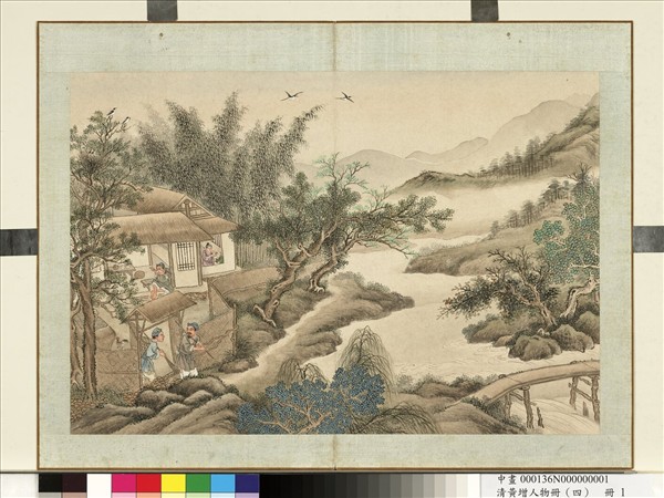 清黃增人物（四）　冊　人物故事一