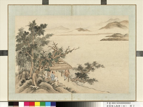 清黃增人物（四）　冊　人物故事二