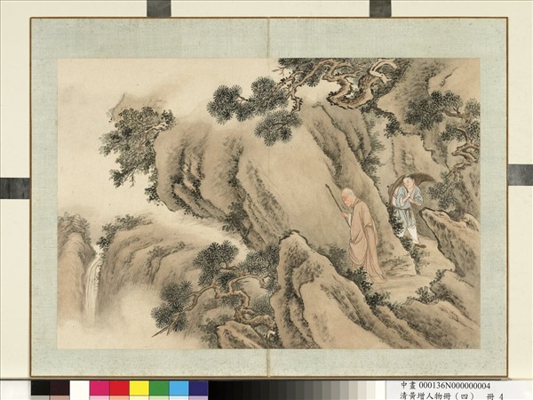 清黃增人物（四）　冊　人物故事四