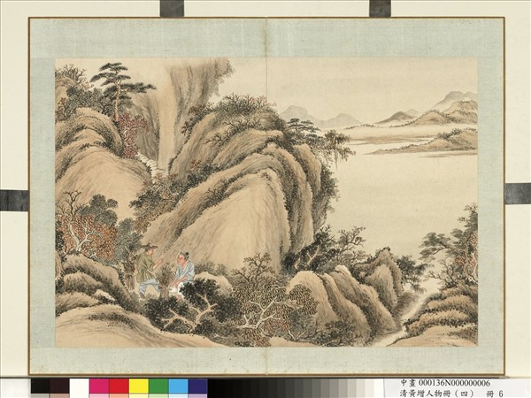 清黃增人物（四）　冊　人物故事六