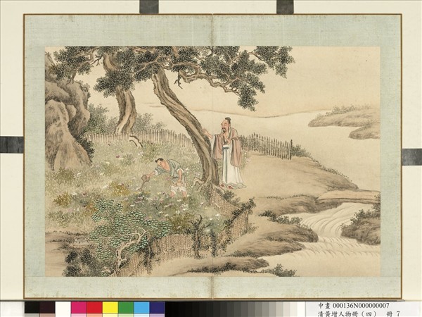 清黃增人物（四）　冊　人物故事七