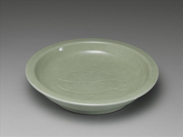 青瓷雙魚洗