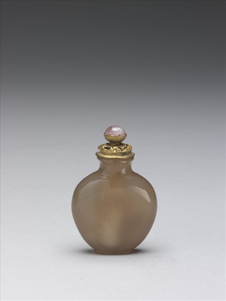 玉髓扁壺鼻煙壺