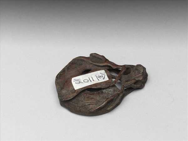 紫晶扁圓形鼻煙壺