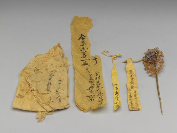 金纍絲西洋花簪