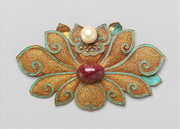 金纍絲蓮花結子