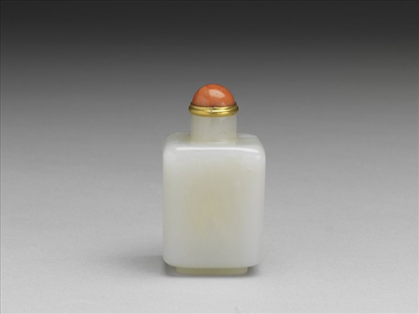 玉方壺式鼻煙壺