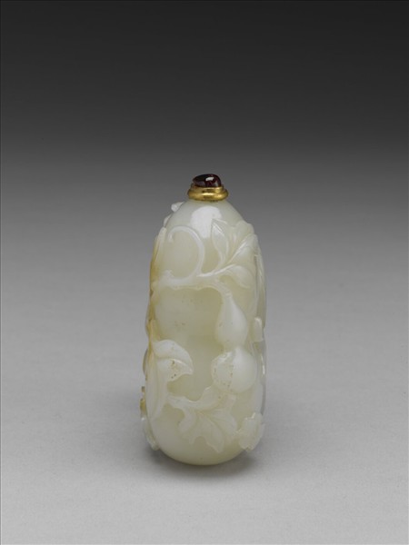 玉蝙蝠葫蘆鼻煙壺