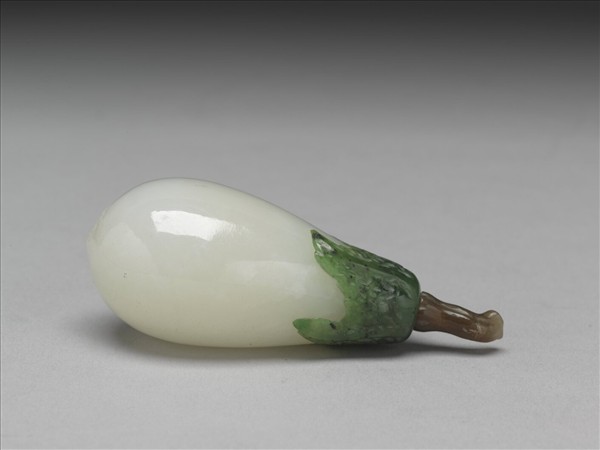玉茄式鼻煙壺