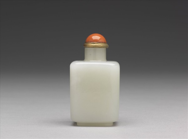 玉方壺式鼻煙壺