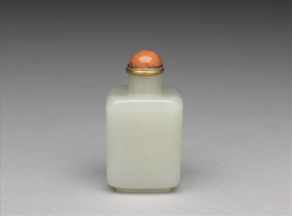 玉方壺式鼻煙壺