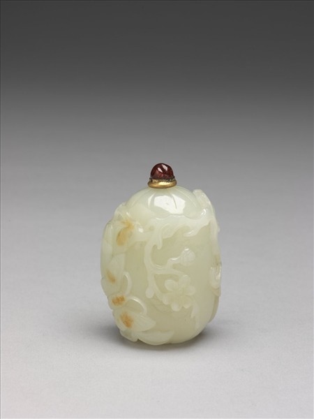 玉瓜瓞綿綿鼻煙壺