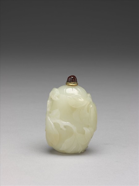 玉瓜瓞綿綿鼻煙壺