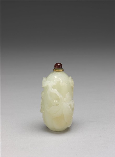 玉瓜瓞綿綿鼻煙壺