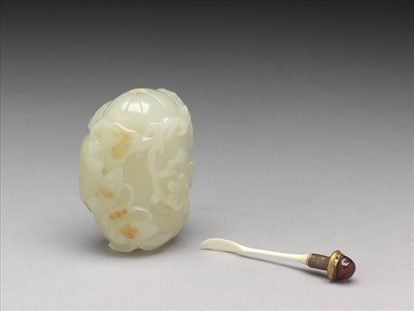 玉瓜瓞綿綿鼻煙壺