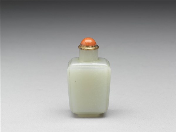玉方壺式鼻煙壺