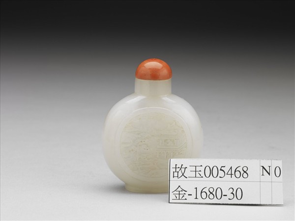 玉樓閣圖鼻煙壺