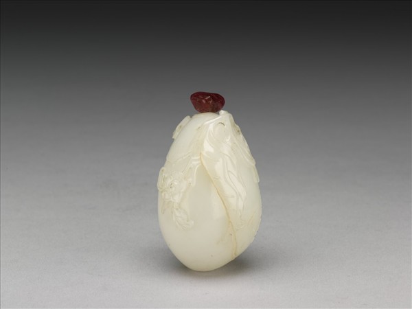 玉瓜瓞綿綿鼻煙壺