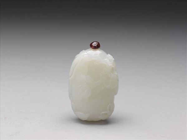 玉瓜瓞綿綿鼻煙壺