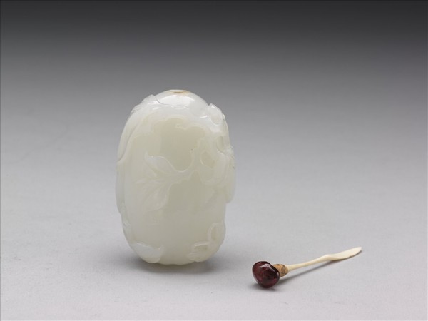 玉瓜瓞綿綿鼻煙壺