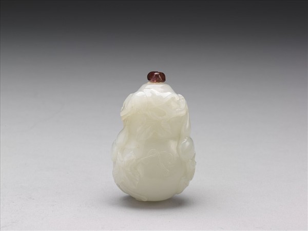 玉葫蘆子孫萬代鼻煙壺