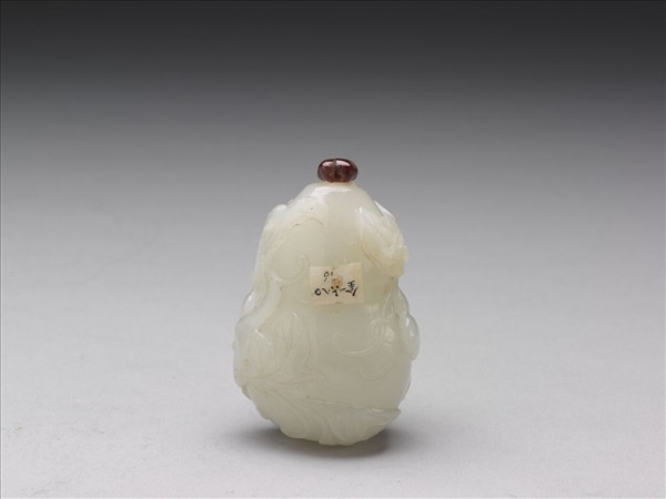 玉葫蘆子孫萬代鼻煙壺