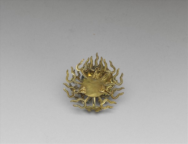 銀鍍金火焰結子