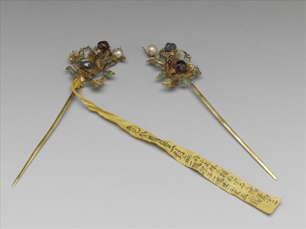 金鳳簪（一對）