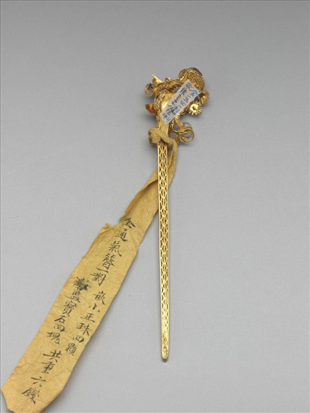 金纍絲四君子簪