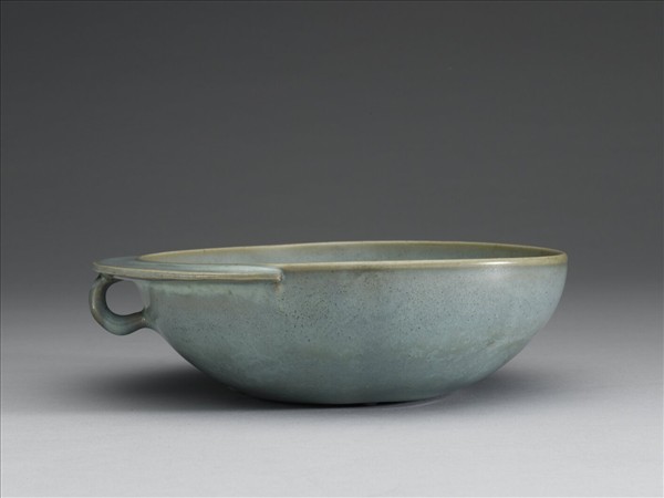 鈞窯 天青釉單把洗