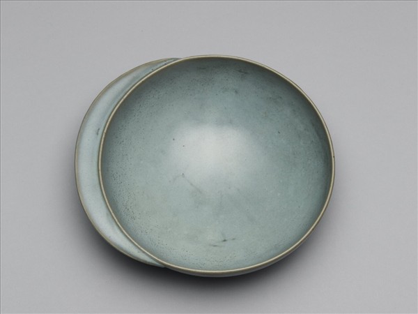 鈞窯 天青釉單把洗