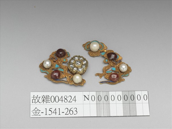 金纍絲五雲面簪