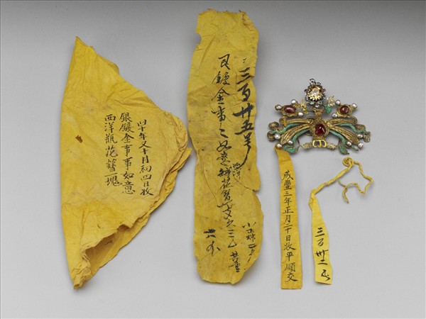 萬事如意西洋瓶花簪