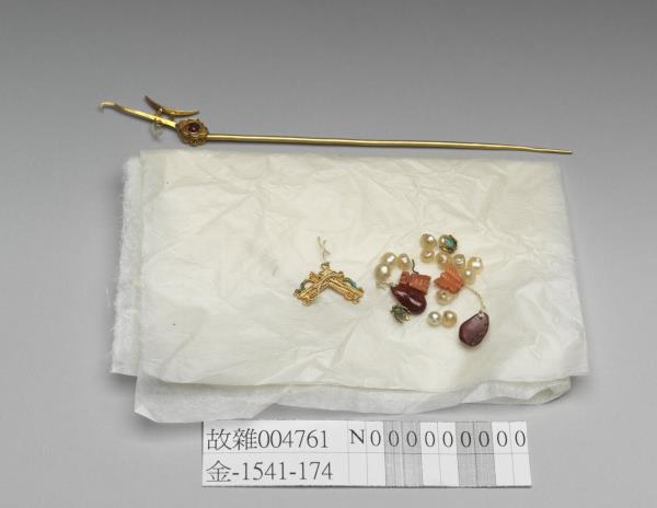 金纍絲吉慶流蘇簪