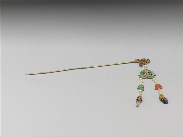 銀鍍金金錢流蘇